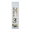2"x8" 3rd Place Stock Event Ribbons (SWIMMING) Lapels